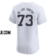 Yerry De Los Santos Men's New York Yankees White Elite Yerry De los Santos Home Jersey