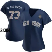 Yerry De Los Santos Women's New York Yankees Navy Authentic Yerry De los Santos Alternate 2024 World Series Jersey