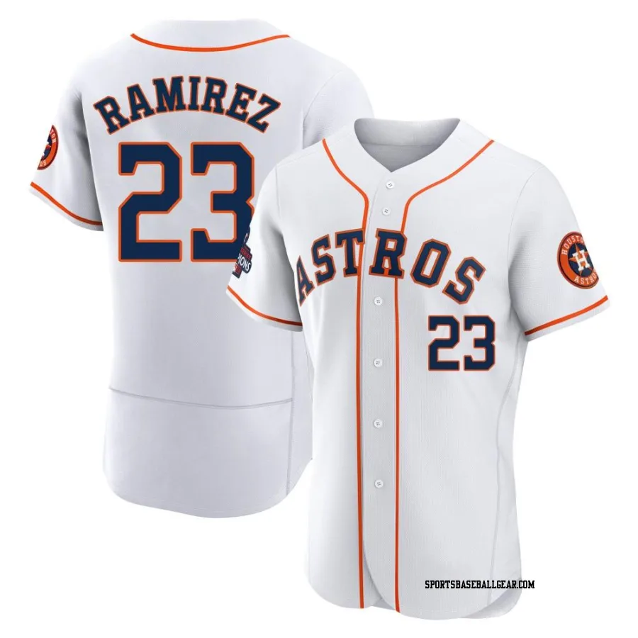 Yeuris Ramirez Men's Houston Astros White Authentic 2022 World Series Champions Home Jersey