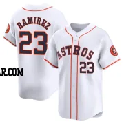 Yeuris Ramirez Men's Houston Astros White Limited Home Jersey