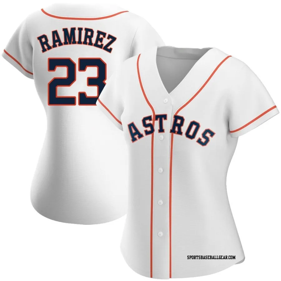 Yeuris Ramirez Women's Houston Astros White Replica Home Jersey