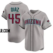 Yilber Diaz Men's Arizona Diamondbacks Gray Limited Alternate Jersey