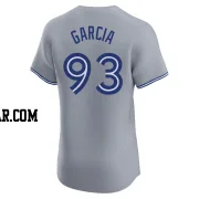 Yimi Garcia Men's Toronto Blue Jays Gray Elite Road Jersey