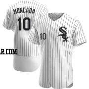 Yoan Moncada Men's Chicago White Sox White Authentic Home Jersey