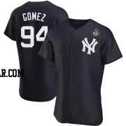 Yoendrys Gomez Men's New York Yankees Navy Authentic Alternate 2024 World Series Jersey