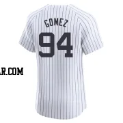Yoendrys Gomez Men's New York Yankees White Elite Home Jersey