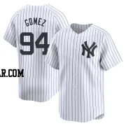 Yoendrys Gomez Youth New York Yankees White Limited Yankee Home Jersey