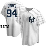 Yoendrys Gomez Youth New York Yankees White Replica Home Jersey
