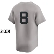 Yogi Berra Youth New York Yankees Gray Limited Away 2nd Jersey
