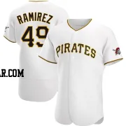 Yohan Ramirez Men's Pittsburgh Pirates White Authentic Home Jersey