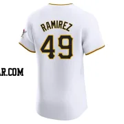Yohan Ramirez Men's Pittsburgh Pirates White Elite Home Jersey