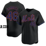 Yohan Ramirez Youth New York Mets Black Limited Alternate Jersey