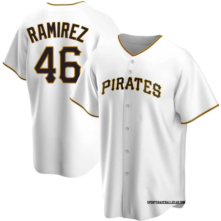 Yohan Ramirez Youth Pittsburgh Pirates White Replica Home Jersey