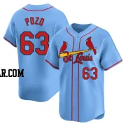 Yohel Pozo Men's St. Louis Cardinals Light Blue Limited Alternate Jersey