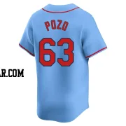 Yohel Pozo Men's St. Louis Cardinals Light Blue Limited Alternate Jersey
