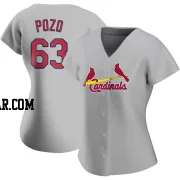 Yohel Pozo Women's St. Louis Cardinals Gray Replica Road Jersey
