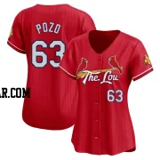 Yohel Pozo Women's St. Louis Cardinals Red Limited 2024 City Connect Jersey