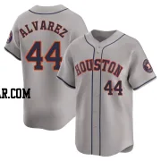 Yordan Alvarez Men's Houston Astros Gray Limited Away Jersey