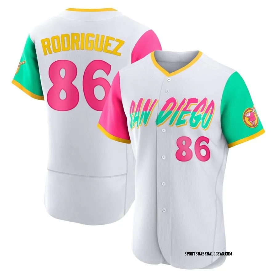 Yorman Rodriguez Men's San Diego Padres White Authentic 2022 City Connect Jersey