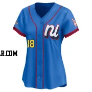 Yoshinobu Yamamoto Women's Los Angeles Dodgers Blue Limited National League 2025 All-Star Edition Jersey
