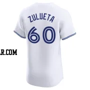 Yosver Zulueta Men's Toronto Blue Jays White Elite Home Jersey