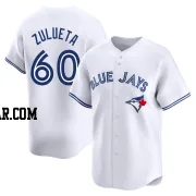 Yosver Zulueta Youth Toronto Blue Jays White Limited Home Jersey