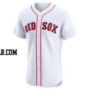 Yu Chang Men's Boston Red Sox White Elite Home Jersey