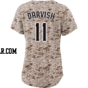 Yu Darvish Women's San Diego Padres Camo Limited 2nd Alternate Jersey