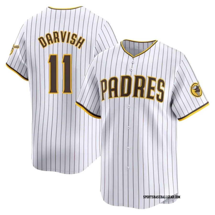 Yu Darvish Youth San Diego Padres White Limited Home Jersey