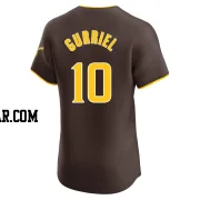 Yuli Gurriel Men's San Diego Padres Brown Elite Road Vapor Premier Jersey
