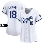 Yuli Gurriel Women's Kansas City Royals White Limited Home Jersey