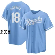 Yuli Gurriel Youth Kansas City Royals Light Blue Replica 2022 Alternate Jersey