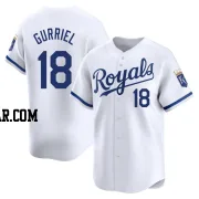 Yuli Gurriel Youth Kansas City Royals White Limited Home Jersey