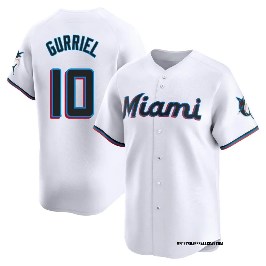 Yuli Gurriel Youth Miami Marlins White Limited Home Jersey