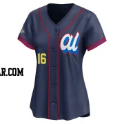 Yusei Kikuchi Women's Los Angeles Angels Navy Limited American League 2025 All-Star Edition Jersey