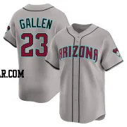 Zac Gallen Men's Arizona Diamondbacks Gray Limited Alternate Jersey