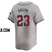 Zac Gallen Men's Arizona Diamondbacks Gray Limited Away Jersey