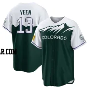 Zac Veen Men's Colorado Rockies Green Replica 2022 City Connect Jersey
