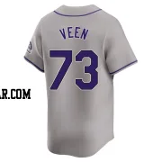 Zac Veen Youth Colorado Rockies Gray Limited Road Jersey