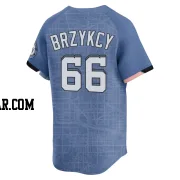Zach Brzykcy Youth Washington Nationals Blue Limited 2025 City Connect Jersey