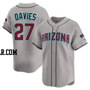 Zach Davies Youth Arizona Diamondbacks Gray Limited Alternate Jersey