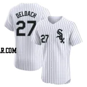 Zach DeLoach Men's Chicago White Sox White Elite Home Jersey