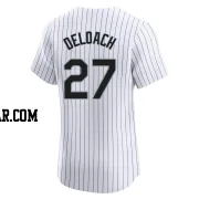 Zach DeLoach Men's Chicago White Sox White Elite Home Jersey