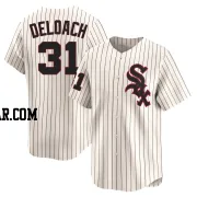 Zach DeLoach Youth Chicago White Sox Cream Limited Throwback Cooperstown Jersey