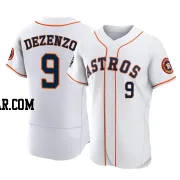 Zach Dezenzo Men's Houston Astros White Authentic 2022 World Series Home Jersey