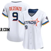 Zach Dezenzo Women's Houston Astros White Limited 2025 City Connect Jersey