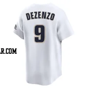Zach Dezenzo Youth Houston Astros White Limited Throwback Cooperstown Collection Jersey