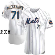 Zach Muckenhirn Men's New York Mets White Authentic Home Jersey