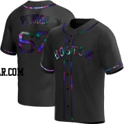 Zach Penrod Youth Boston Red Sox Black Holographic Replica Alternate Jersey