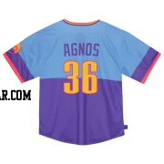Zachary Agnos Toddler Colorado Rockies Purple/Light Limited Blue 2025 City Connect Jersey
